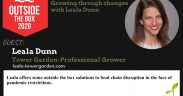 Leala Dunn Professional Grower with Tower Garden